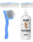 Unscented Grooming Starter Pack (Brush, Combs & Detangler)
