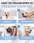 Waterless Dog Shampoo (Unscented)