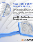 Slicker Brush With Non Scratching Pins
