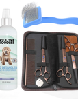 At Home Grooming Pack – Brush, Scissors and Detangler