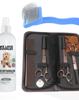 At Home Grooming Pack Hypoallergenic (Brush, Scissors, Detangler)