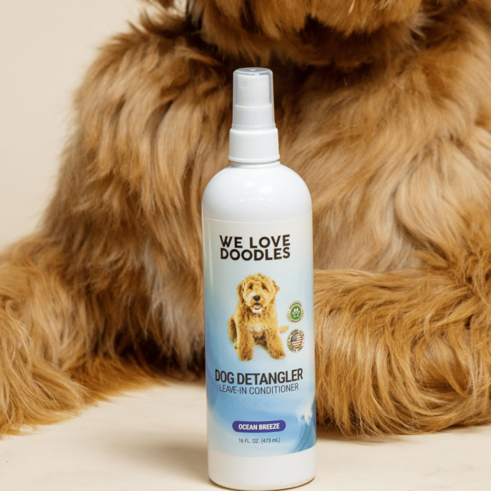 Dog Detangler Spray (Ocean Breeze) | Made in USA | 16oz – We Love