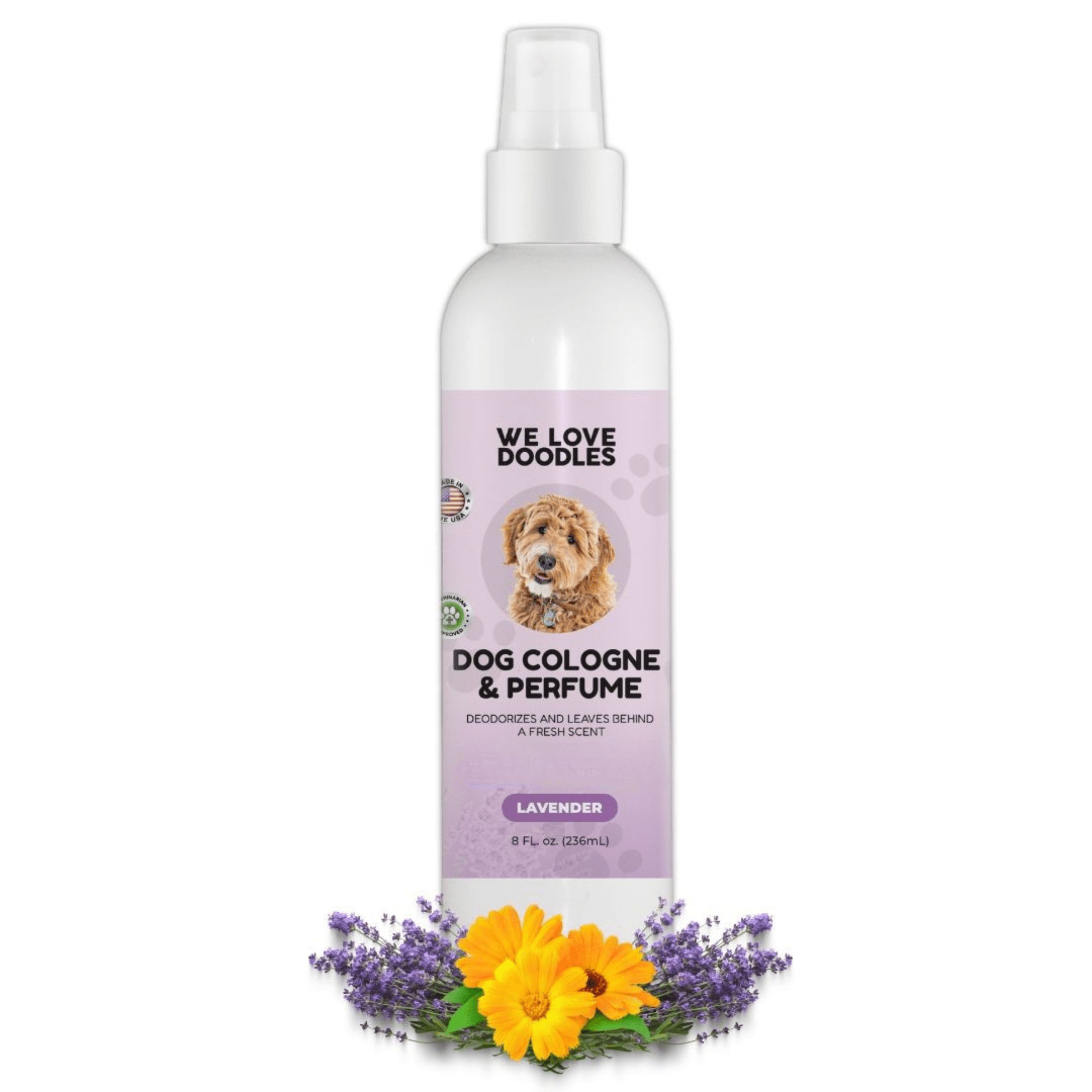 Dog Deodorizing Spray | Natural Lavender Eliminates Odors Fast
