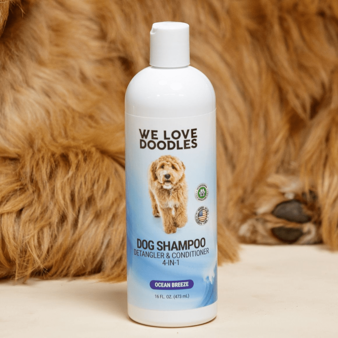 Dog Shampoo Ocean Breeze | 4-in-1 Natural Formula – 16oz – We Love