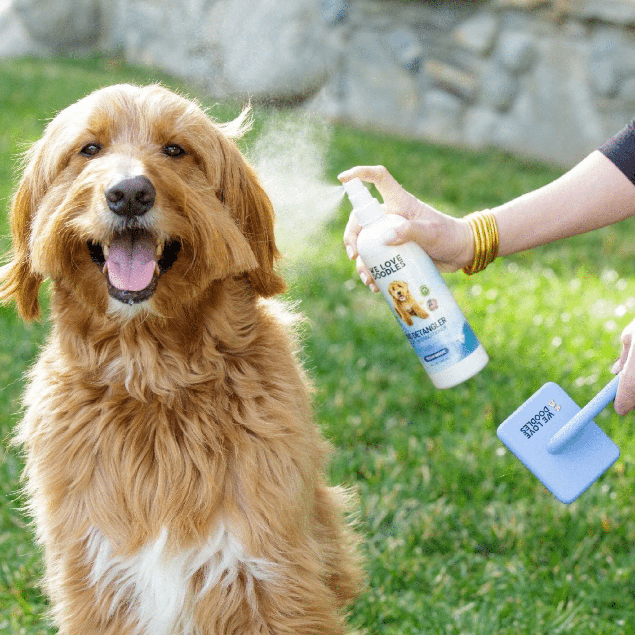 Dog Detangler Spray (Ocean Breeze) | Made in USA | 16oz – We Love Dog Detangler Spray (Ocean Breeze) | Made in USA | 16oz – We Love