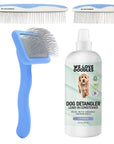 Lavender Grooming Starter Pack (Brush, Combs & Detangler)