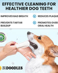 Dog Dental Finger Wipes (100 PCS) - We Love Doodles