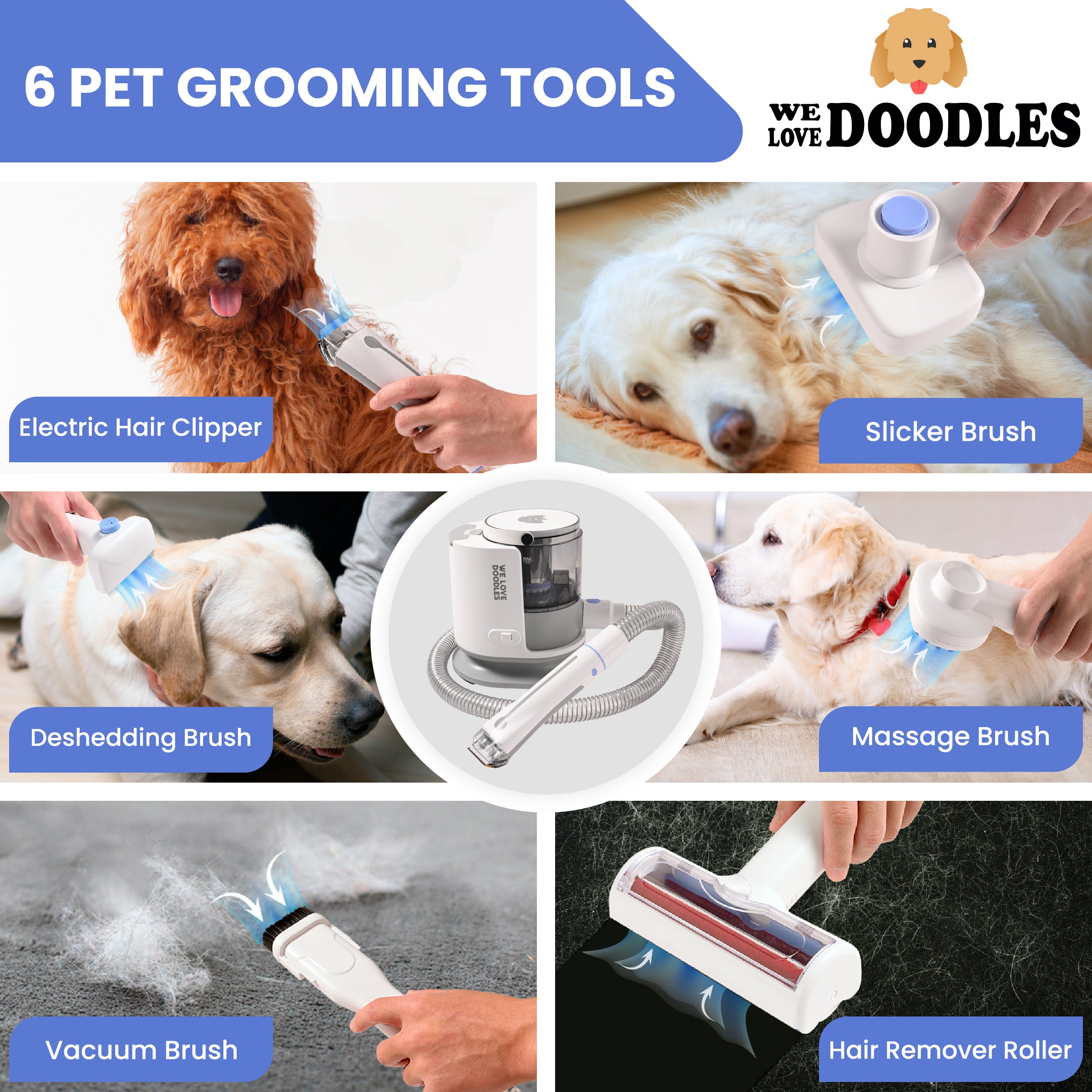 Clipper vac system dog cheap grooming