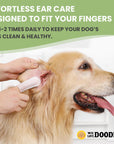 Dog Ear Finger Wipes (100 PCS)