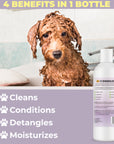 Dog Shampoo (Lavender & Chamomile Dog Shampoo, Non-Organic)