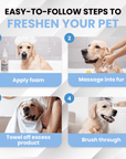 Waterless Dog Shampoo (Unscented) - We Love Doodles