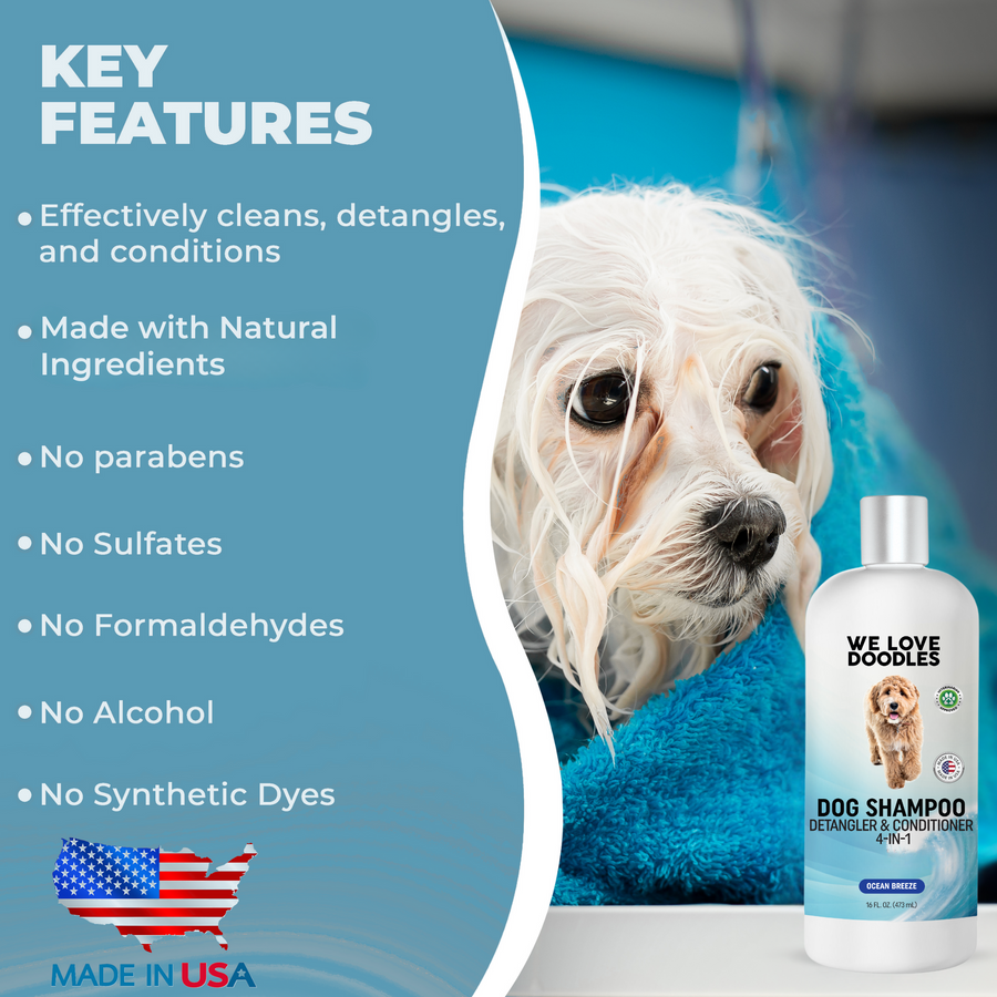Dog Shampoo (Ocean Breeze Scent)