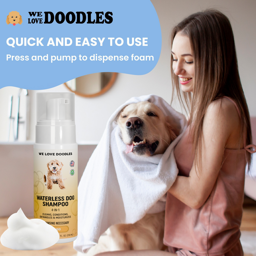 Waterless Dog Shampoo (Mango)