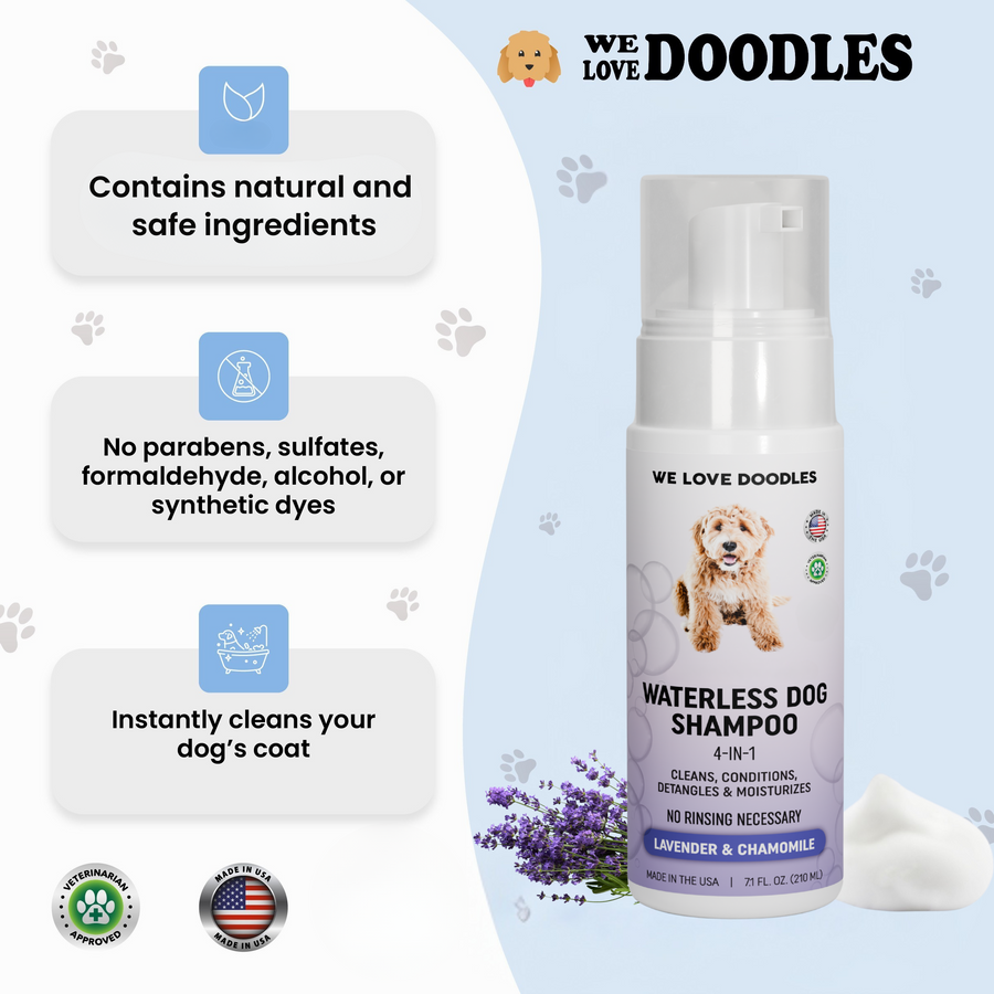 Waterless Dog Shampoo (Lavender)