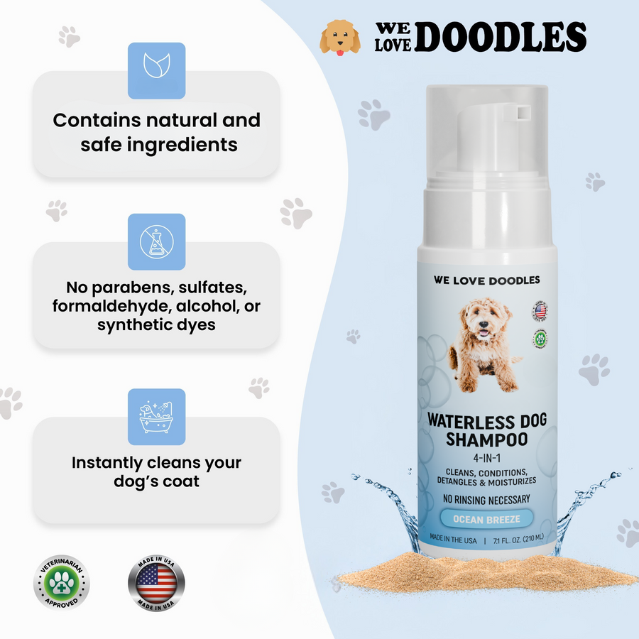 Waterless Dog Shampoo (Ocean Breeze)