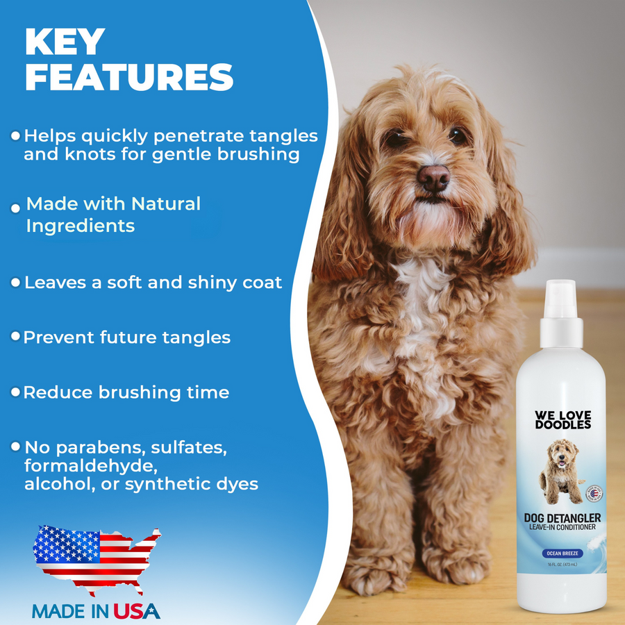 Dog Detangler Spray (Ocean Breeze Scent)