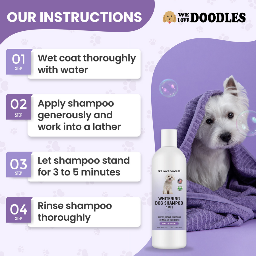 Whitening Dog Shampoo