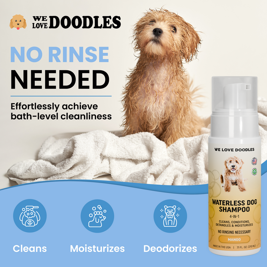 Waterless Dog Shampoo (Mango)