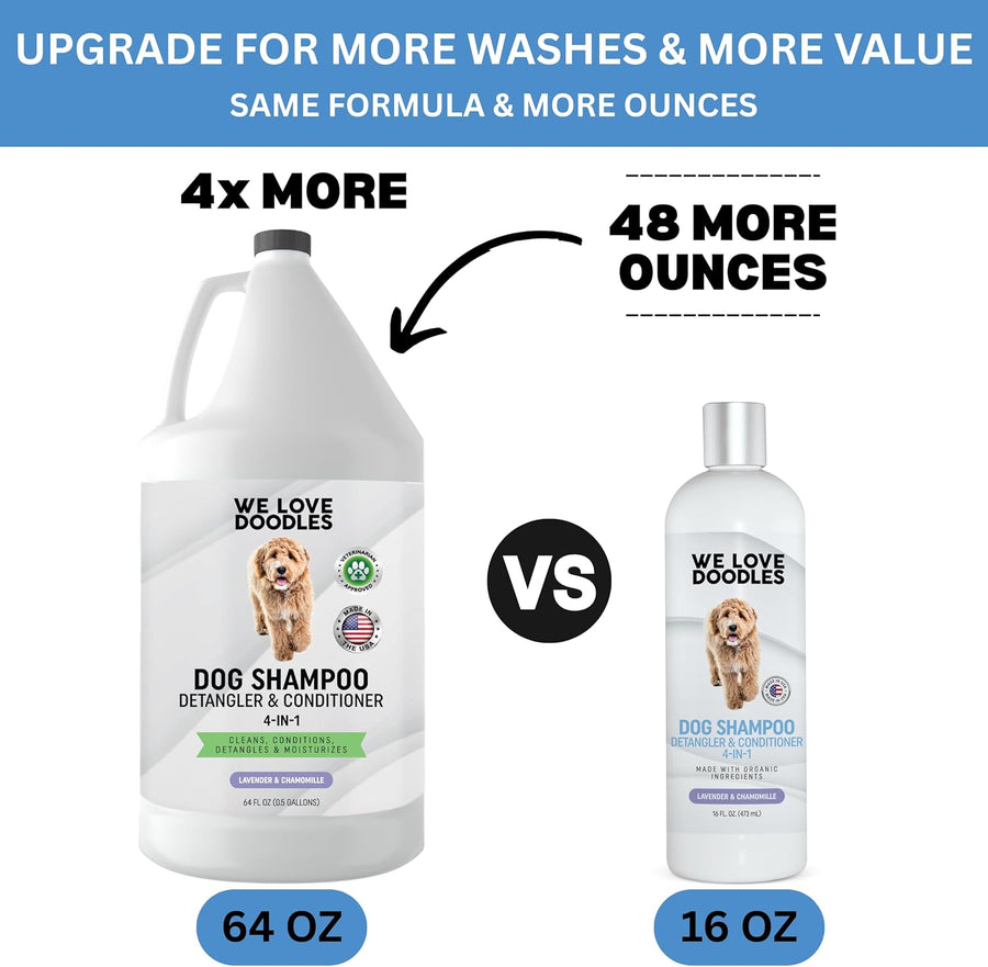☆　パンダLOVE様限定-1000│ミネラルクリーム３ ＆ ローション３　＋E２ Dog Shampoo Half Gallon | 64oz Lavender 4-in-1 Value Size – We
