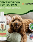 Flea and Tick Dog Shampoo 8 oz