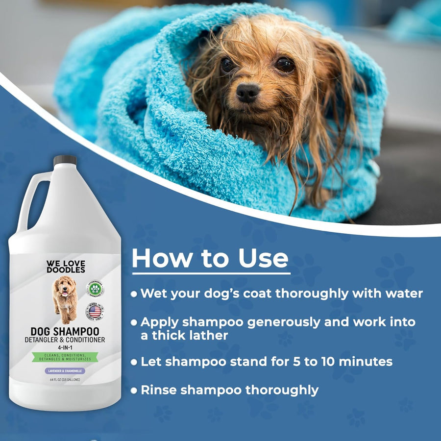 Dog Shampoo Half-Gallon Lavender