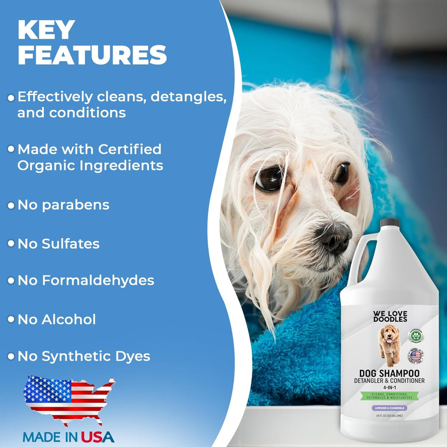 Dog Shampoo Half-Gallon Lavender