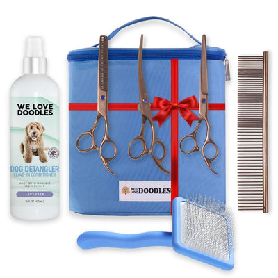 Dog Grooming - At Home Grooming Pack With Grooming Bag