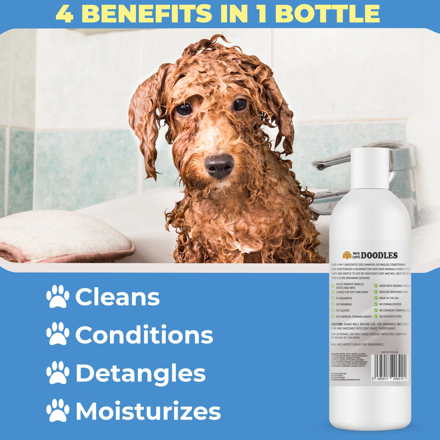 Hypoallergenic Dog Shampoo (Unscented)