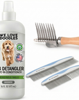 Home Dog Mat & Knot Solution Pack - Targeted Relief for Tough Tangles at Home
