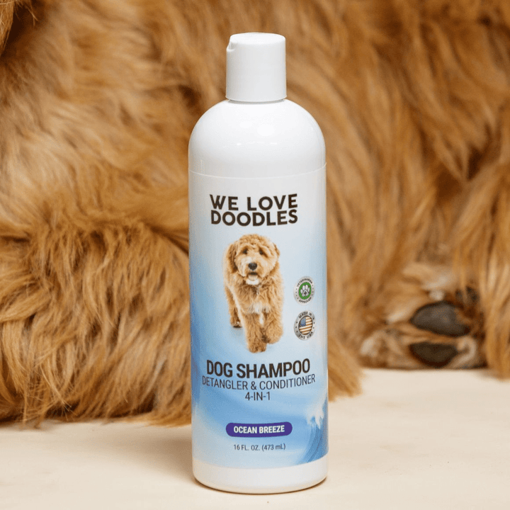 Dog Shampoo Ocean Breeze | 4-in-1 Natural Formula – 16oz – We Love
