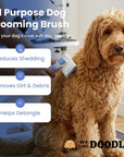 Self Cleaning Dog Slicker Brush