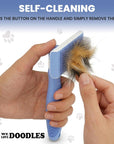 Self Cleaning Dog Slicker Brush