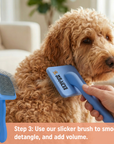 Home Dog Mat Control Grooming Pack - Smooth, Tangle-Free Coats at Home