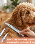 Home Dog No-Tangles Care + Organizer Pack - Organized, Knot-Free Grooming at Home