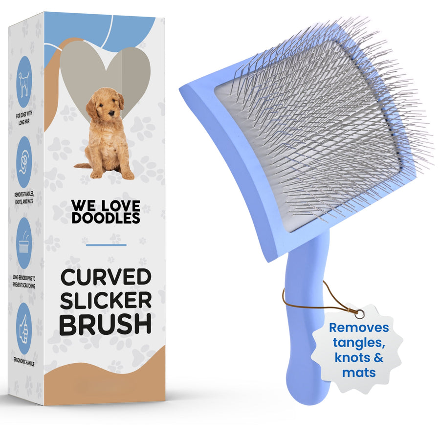 Curved Slicker Brushes - We Love Doodles