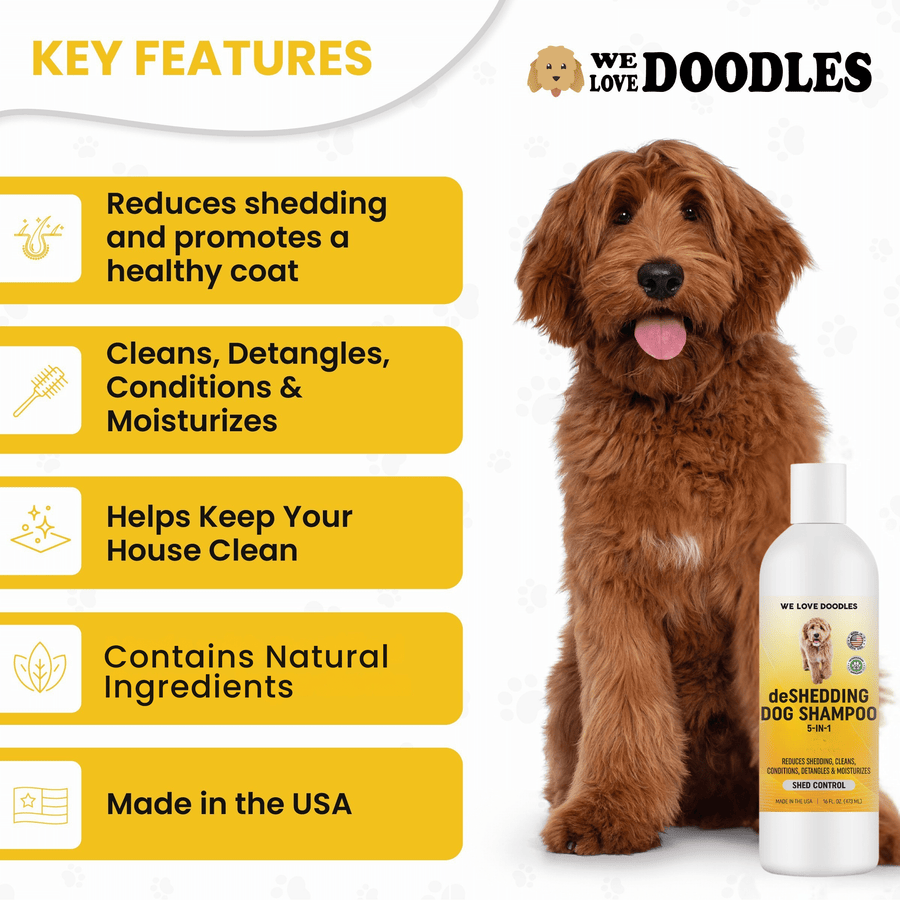Deshedding Dog Shampoo - We Love Doodles