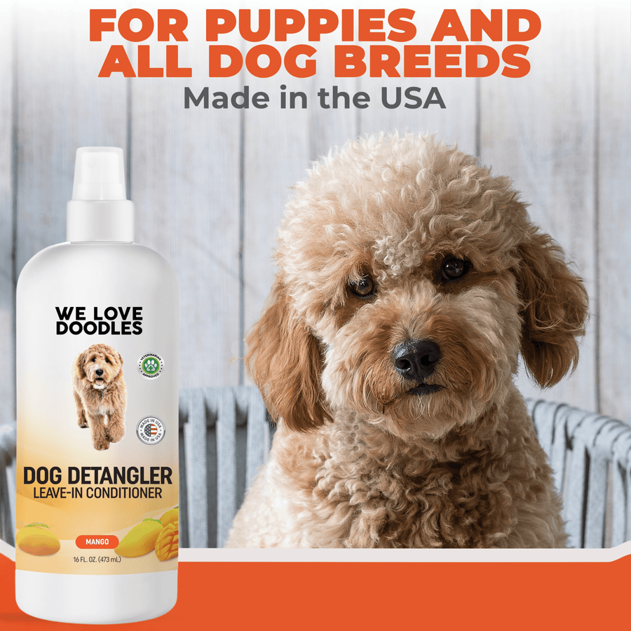 Dog Detangler Spray (Mango Scent) - We Love Doodles