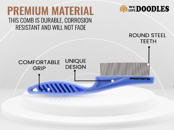Dog Face / Flea Combs - We Love Doodles