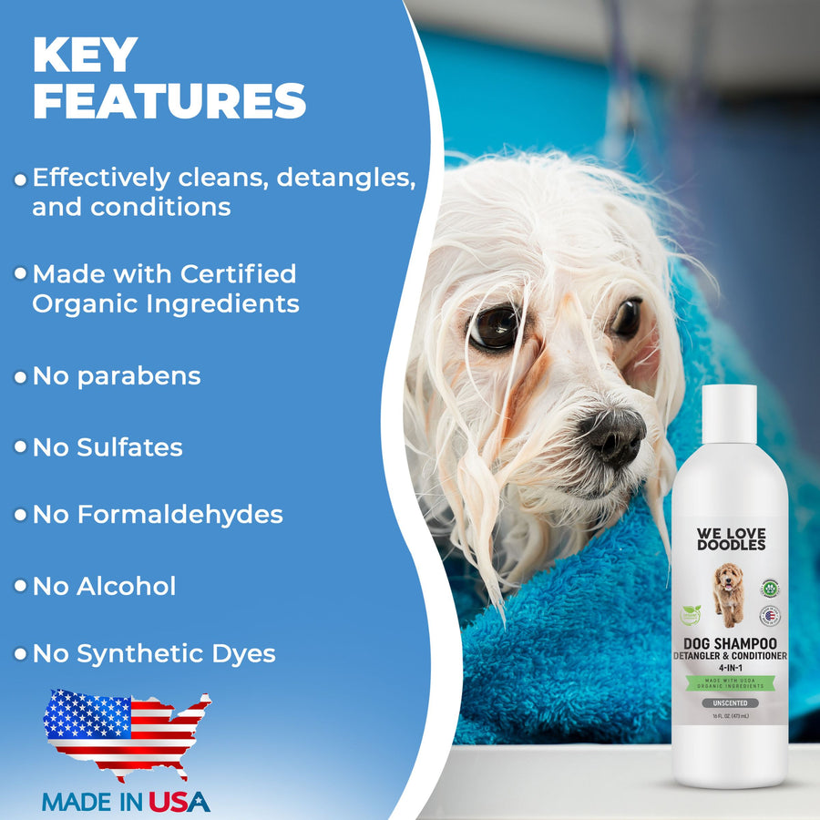 Hypoallergenic Dog Shampoo (Unscented)