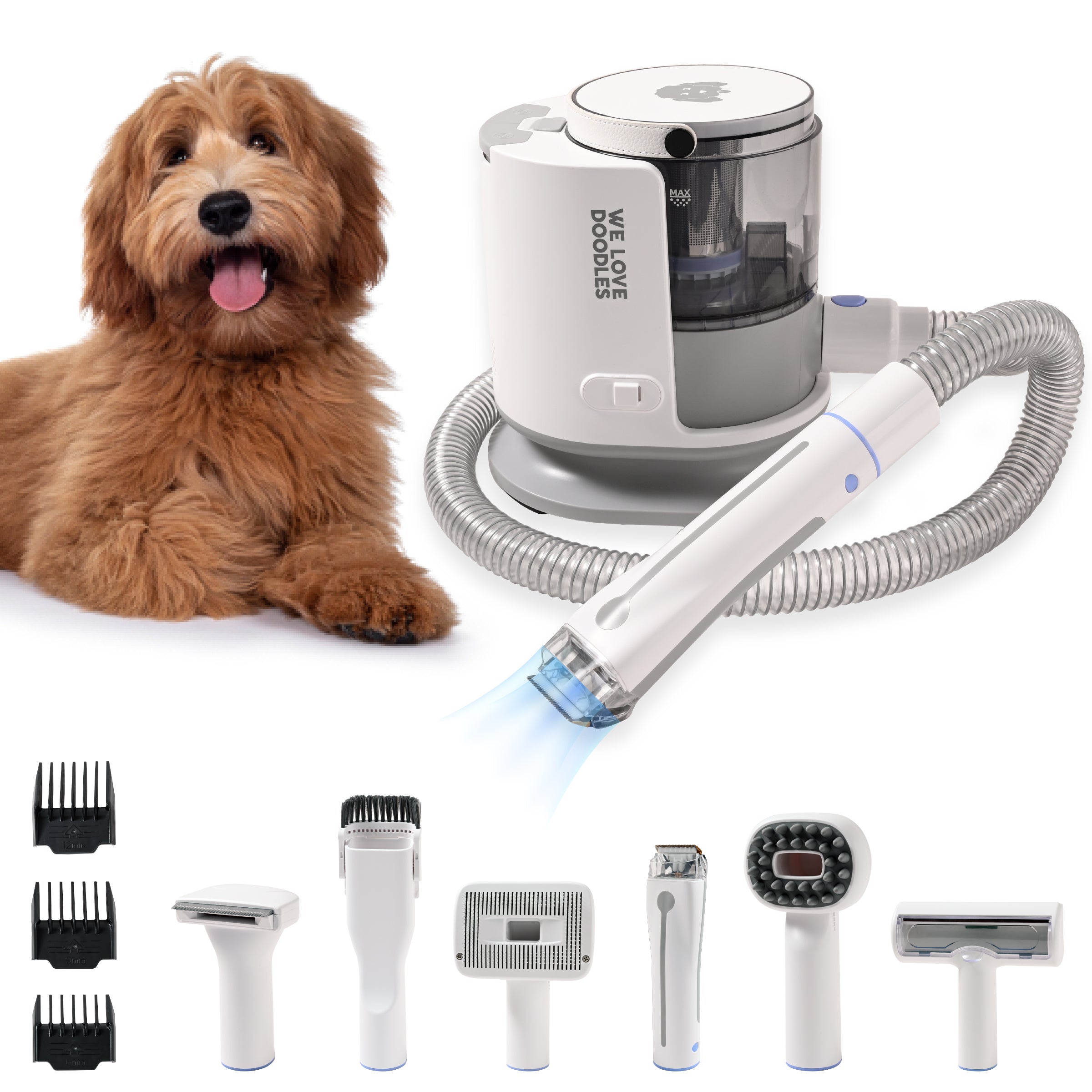 Dog Grooming Vacuum Kit – We Love Doodles