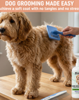Unscented Grooming Starter Pack (Brush, Combs & Detangler)