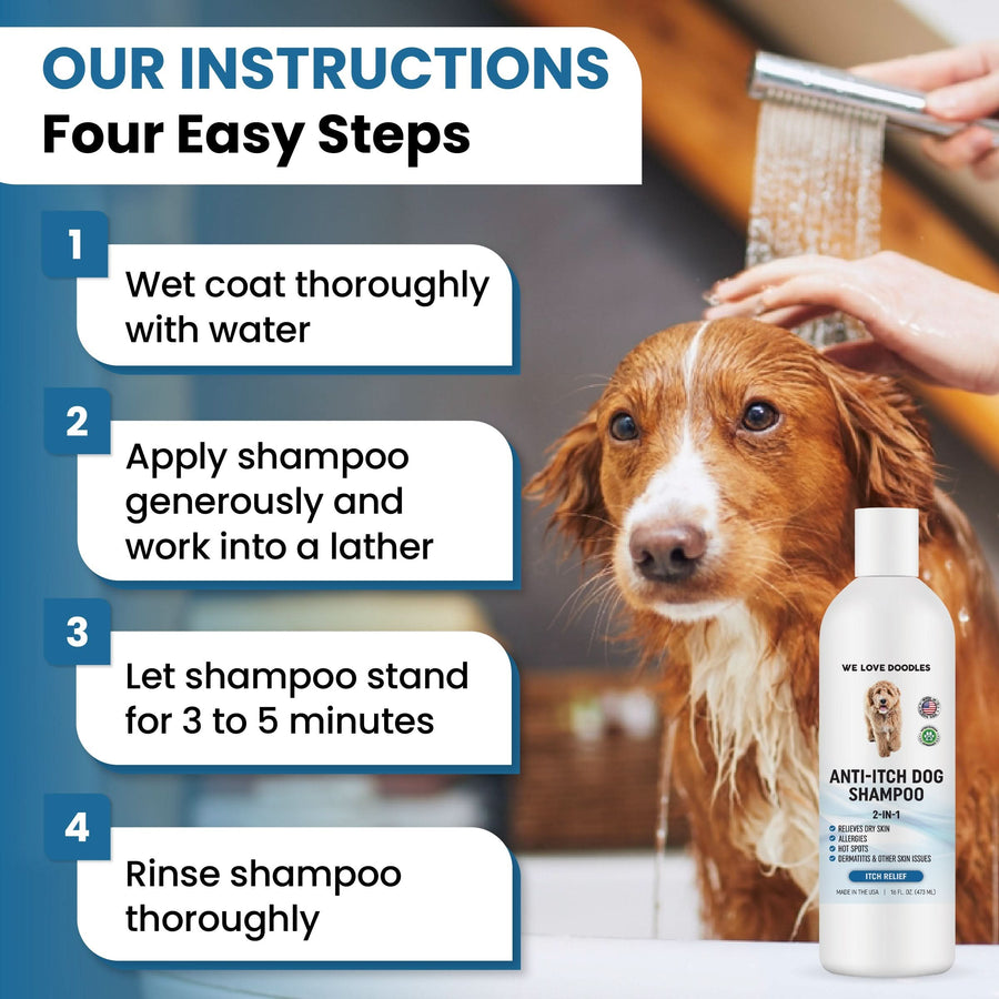 Premium Anti - itch Dog Shampoo - We Love Doodles