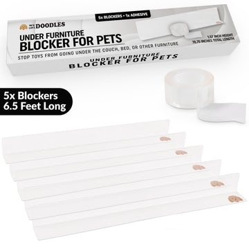 Under Couch / Bed Blocker (1.6 Inch Height) - We Love Doodles