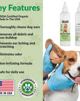 Organic Dog Ear Wash